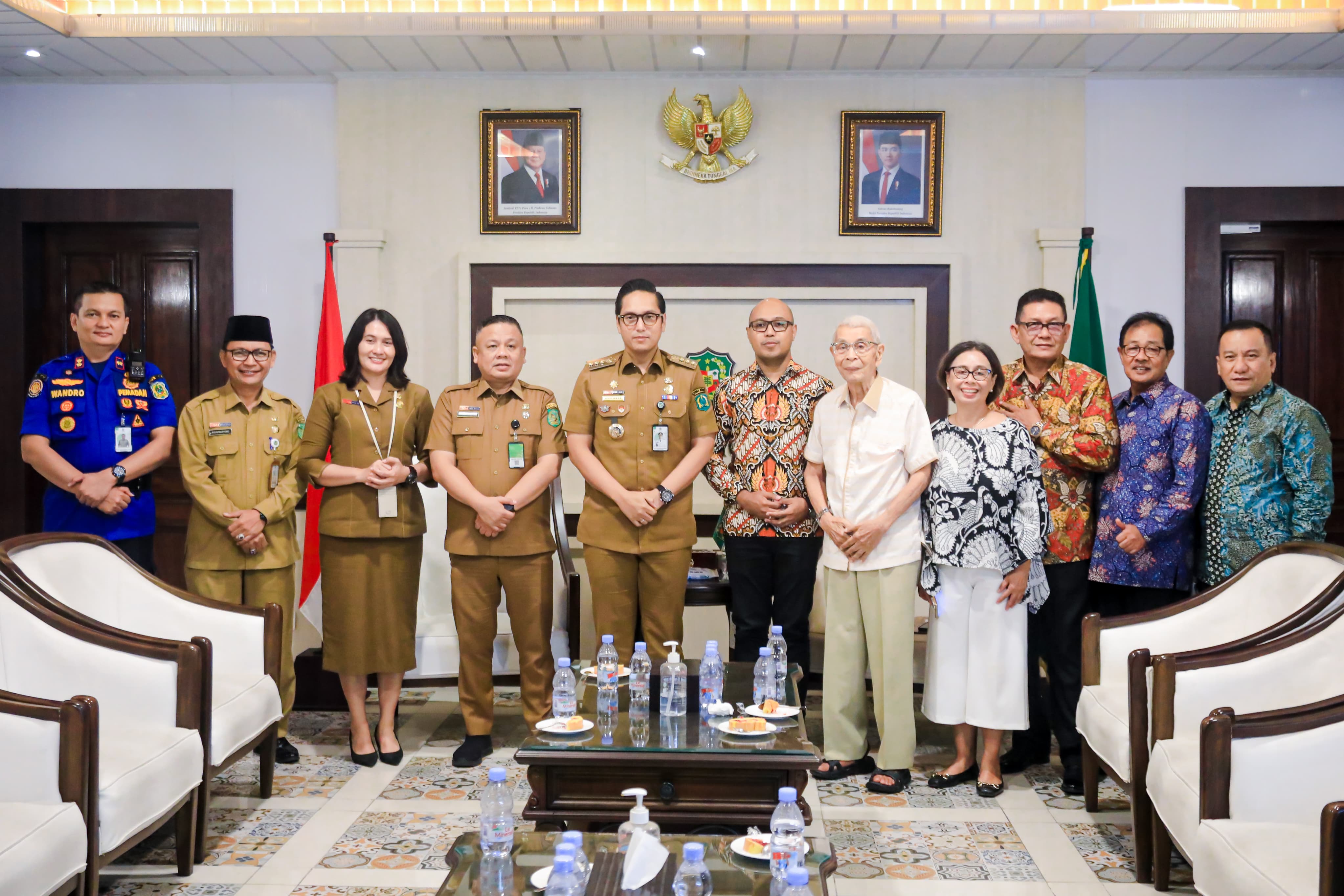 Sukseskan Program Pemko Medan, Rico Waas Ajak GPIB Immanuel Bersinergi Bangun Kota