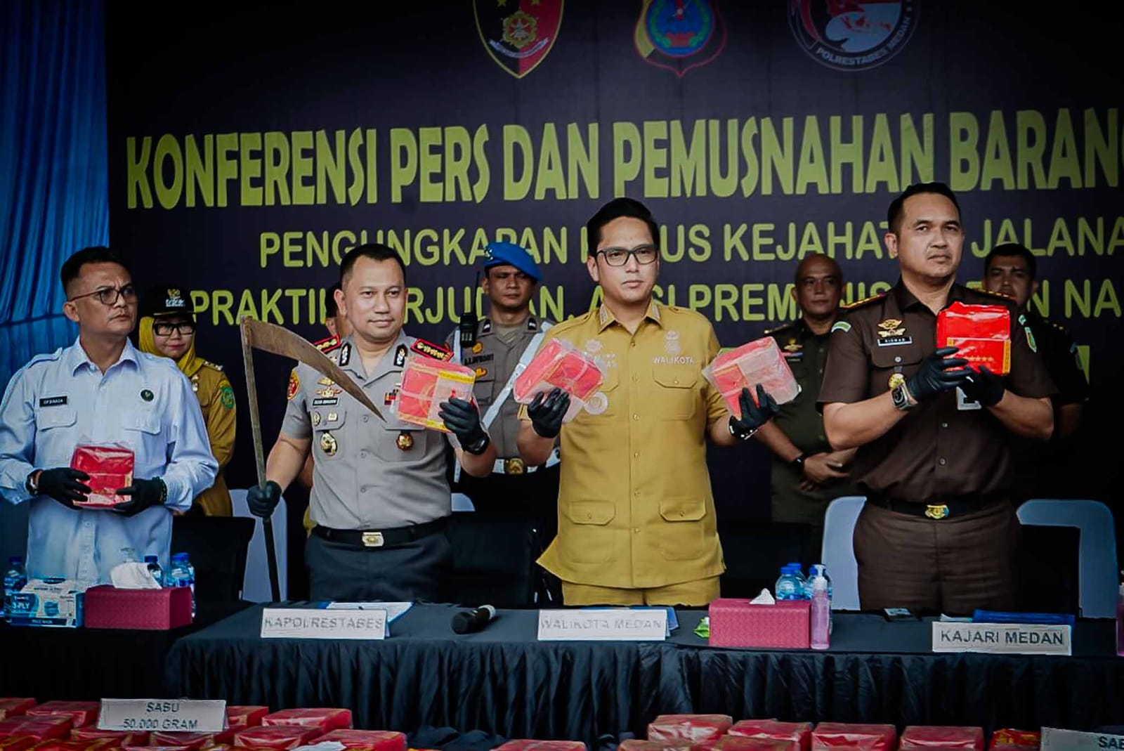 Pemko  Medan dan Forkopimda  Komitmen Tutup Semua Celah Narkoba
