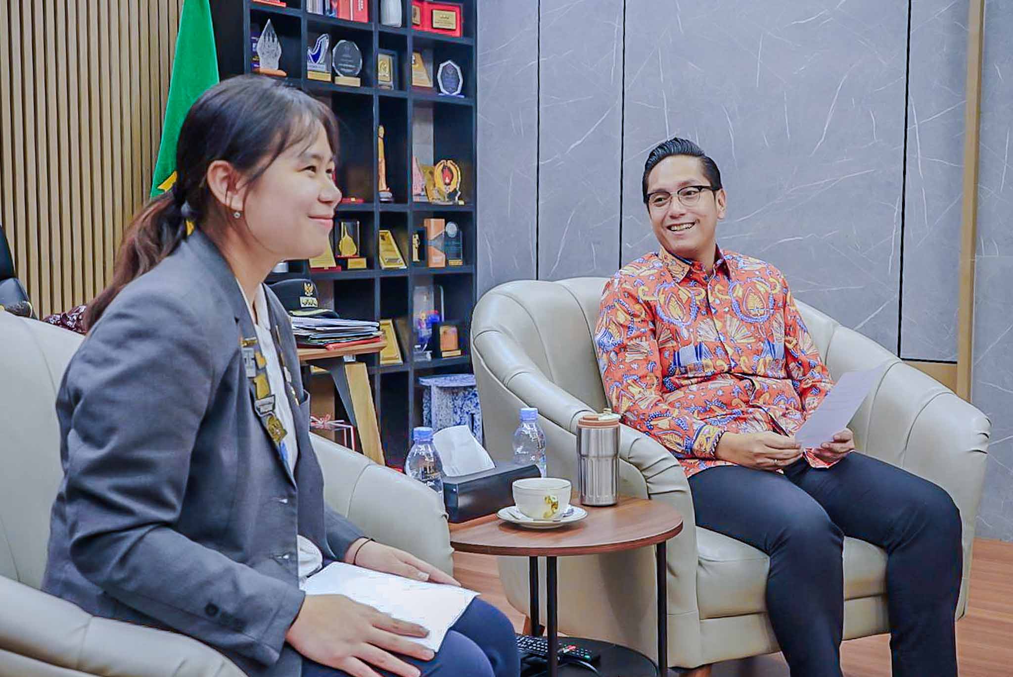 Dukung "Spirit Run 5K",  Rico Waas Ajak Mahasiswa PKL di Pemko Medan