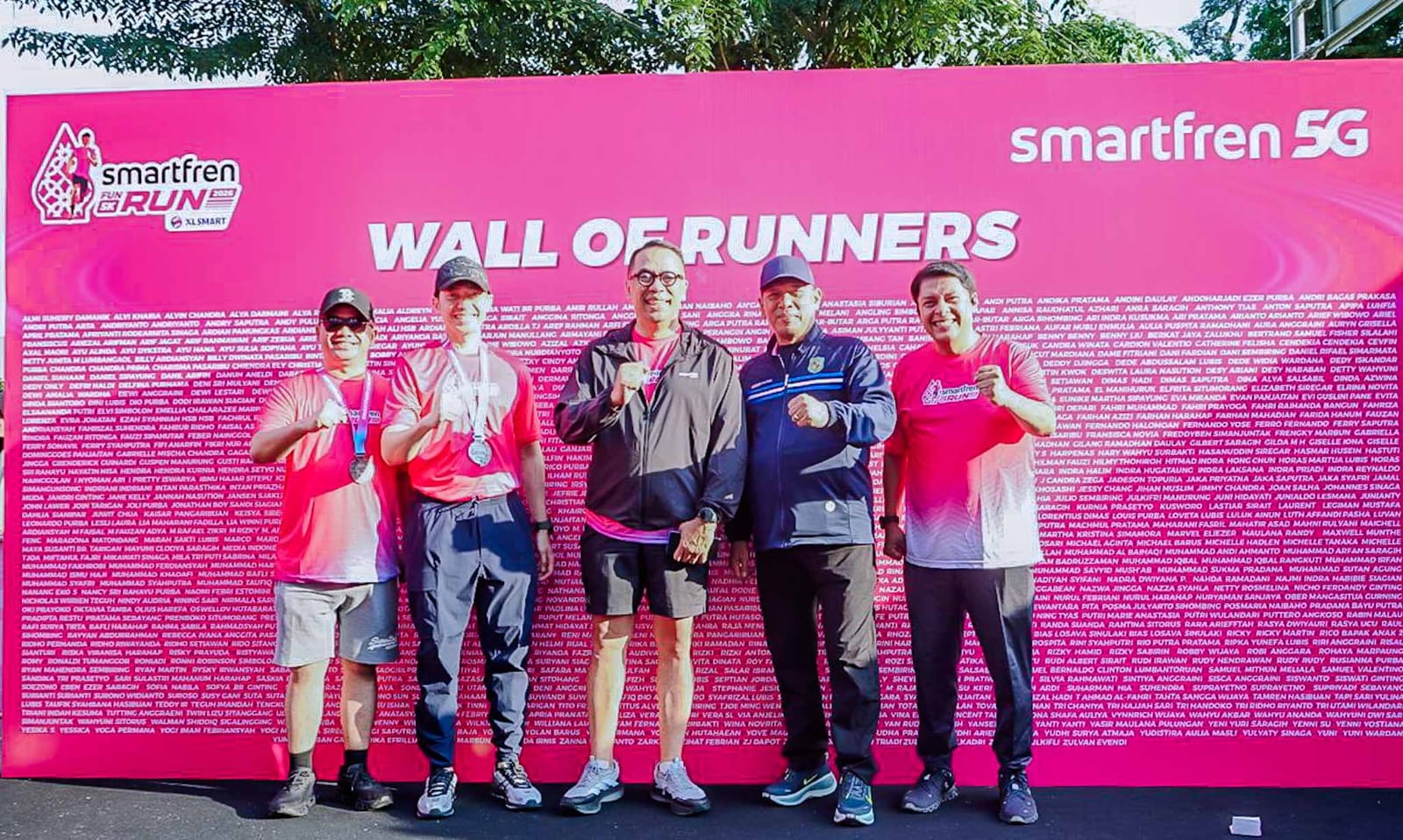 Kadispora Medan Lepas Smartfren Fun Run 2026, Pemko Medan Hadirkan Ruang Sehat dan Dorong UMKM Lokal