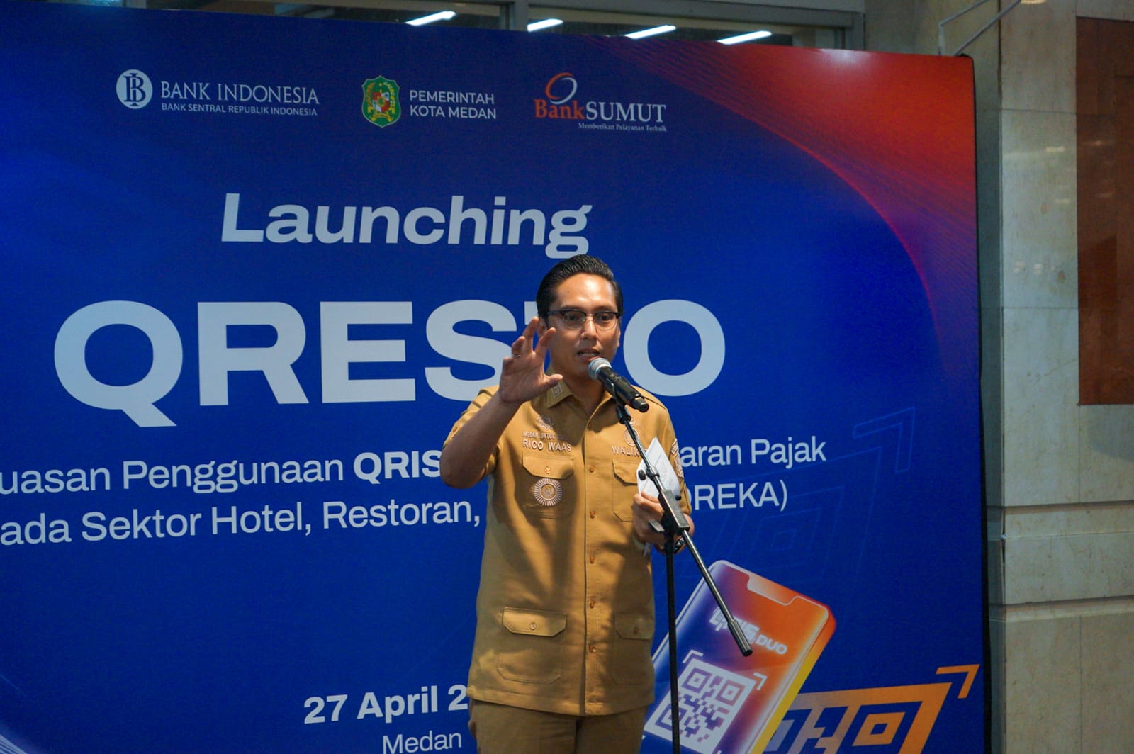 Wali Kota Medan Luncurkan Qresto, Inovasi "Split Bill" Pajak Daerah Pertama di Indonesia