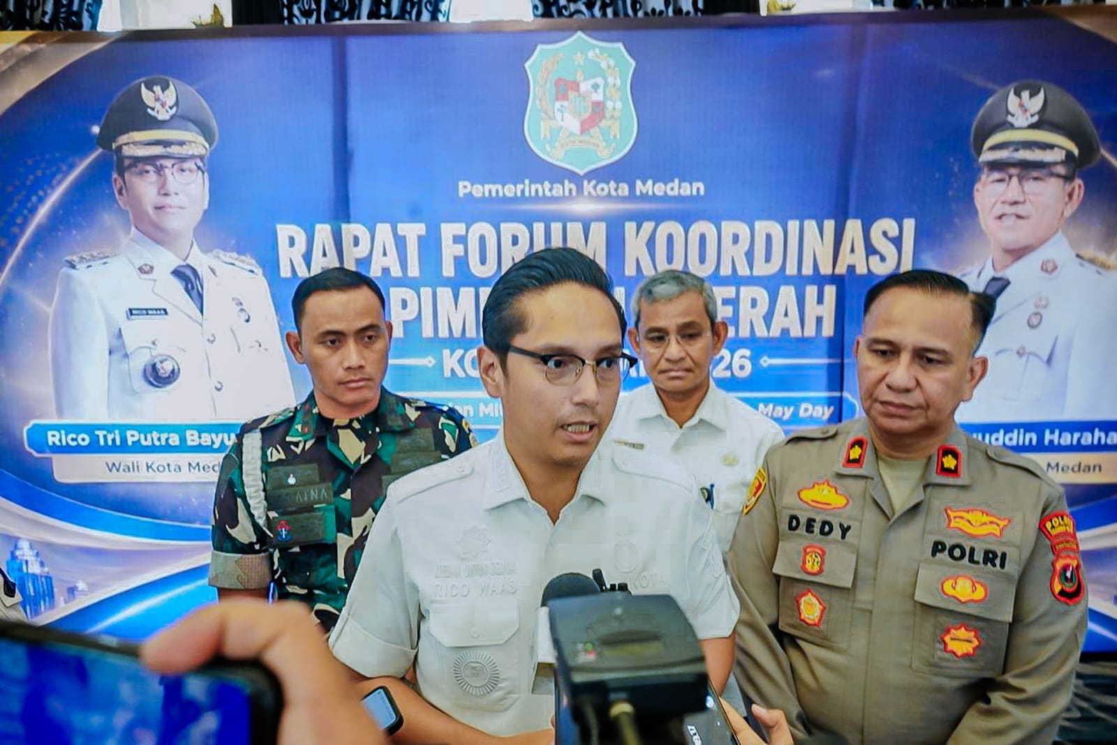 Rico Waas Tekankan Pelayanan dan Ruang Aspirasi Buruh pada May Day