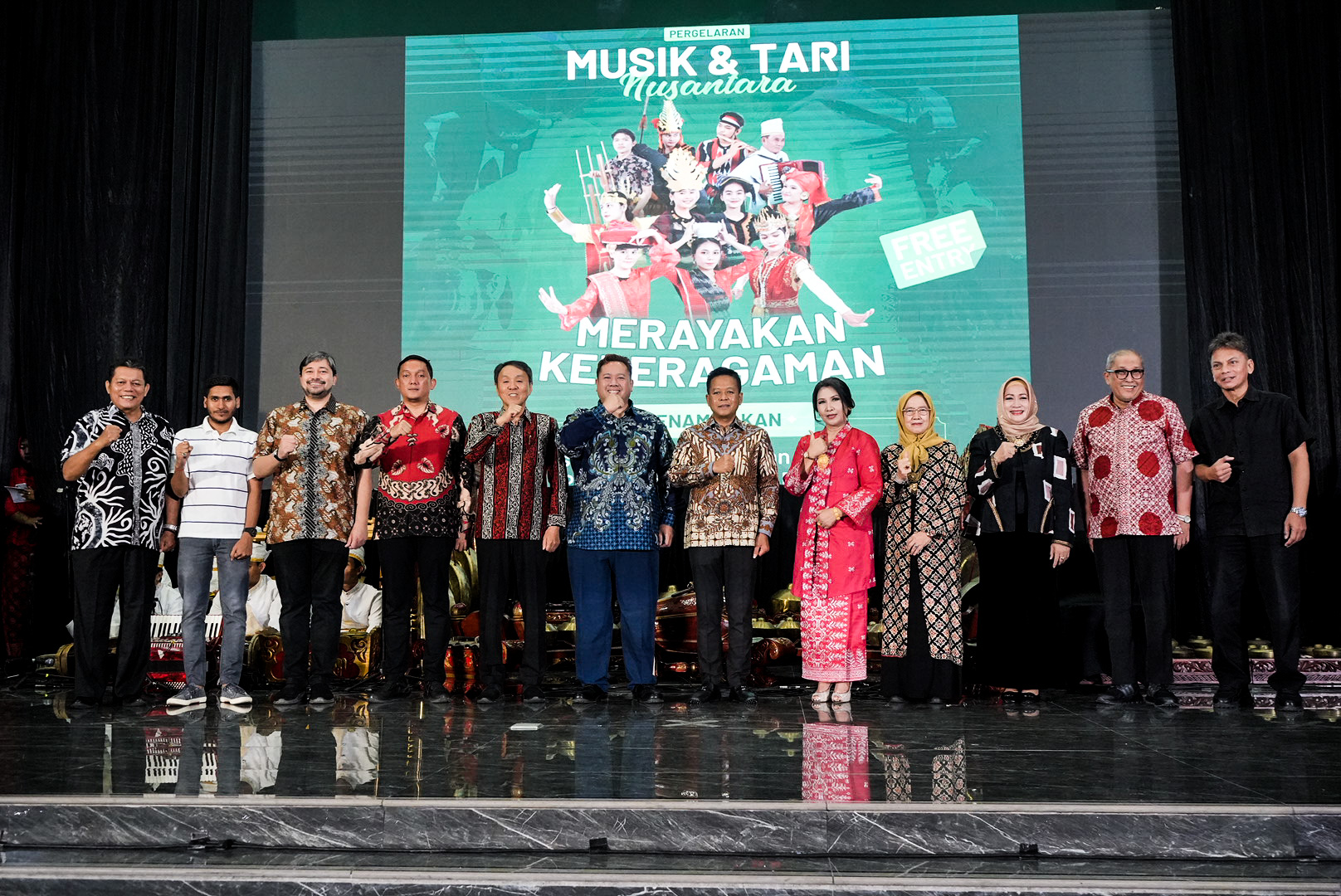 Pemko Medan Apresiasi Pergelaran Musik dan Tari Nusantara USU