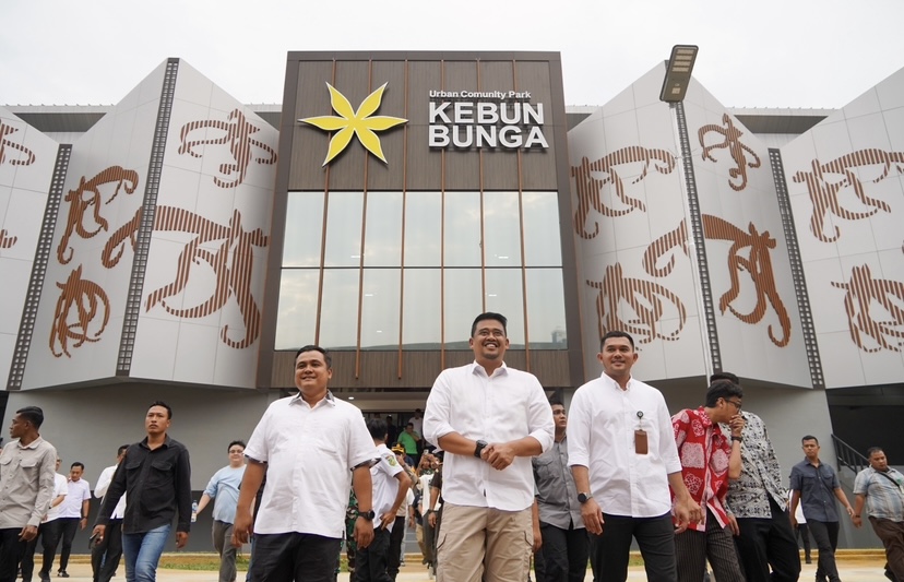 Grand Launching Urban Community Park Kebun Bunga, Bobby Nasution: Rawat dan Lahirkan SDM Olahraga Unggul