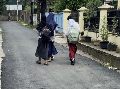 Jalan Bajak I Blok II, Kecamatan Medan Amplas Sudah Mulus