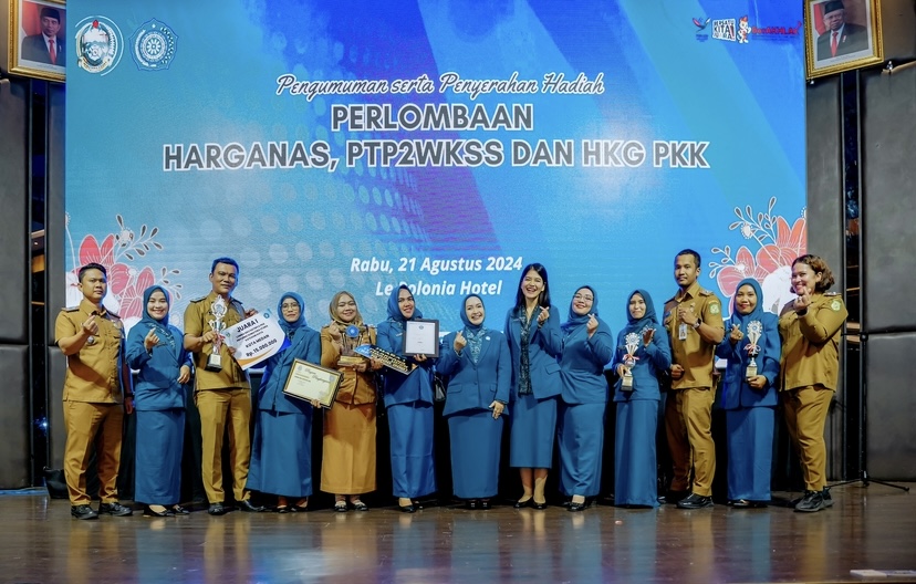 3 Kelurahan Kota Medan Raih Juara Pertama Perlombaan yang Digelar TP PKK Provinsi Sumut