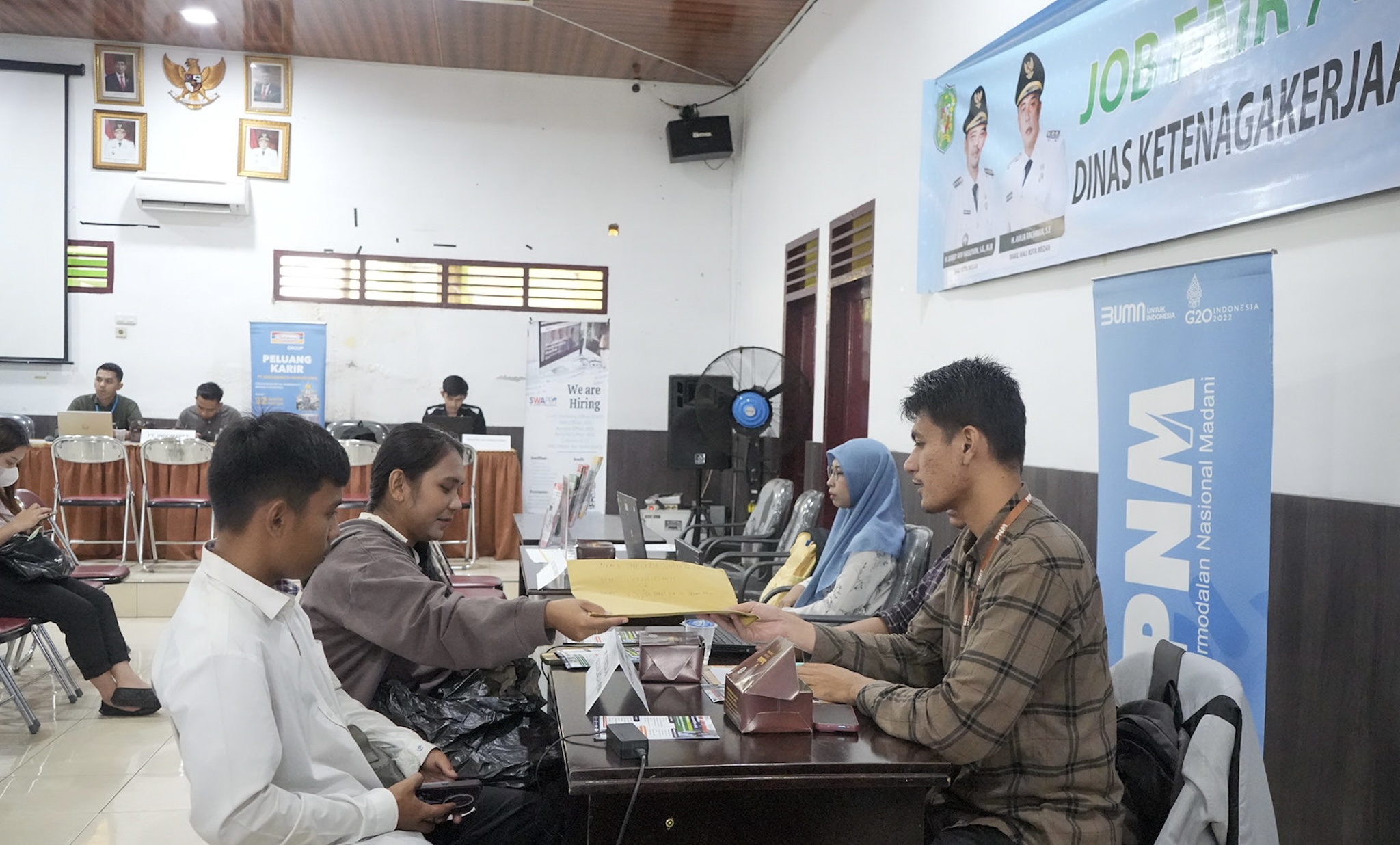 Dinas Ketenagakerjaan Medan Gelar Job Fair, 12 Perusahaan Buka 256 Lowongan Kerja