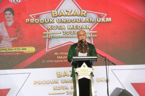 Bazar Produk Unggulan UKM, Upaya Kembangkan dan Naik Kelas UMKM Kota Medan