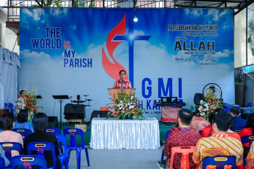 Safari Natal Pemko Medan Disambut Suka Cita Jemaat Gereja Methodist Hang Tuah