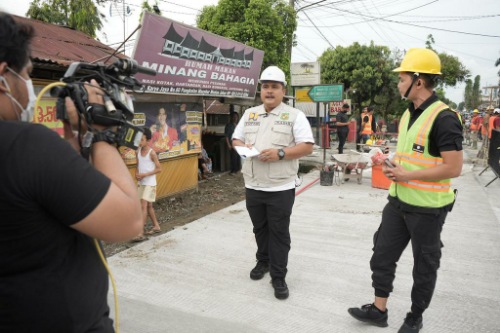 Bobby Nasution Berpacu Benahi Infrastruktur, Sampai November 2022 Sepanjang 158 Km Jalan Telah Diperbaiki