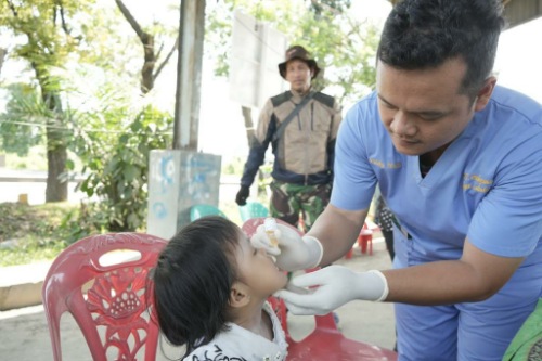 Warga Kelurahan Pekan Labuhan Tak Ingin Anaknya Ketinggalan Ikuti Sub PIN Polio