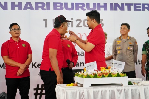 Peringati Hari Buruh Internasional, Wali Kota Medan Ingin 100% Buruh dan Pekerja Tercover BPJS