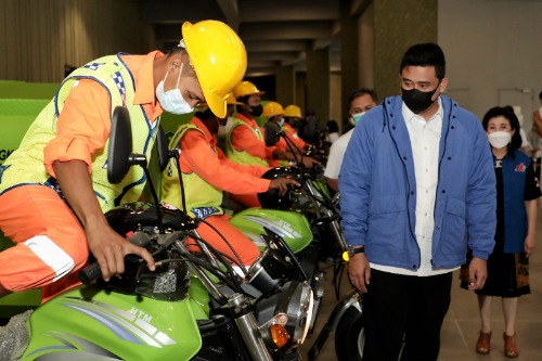 Masifkan Becak Sampah,Upaya Bobby Nasution Tangani Sampah Rumah Tangga