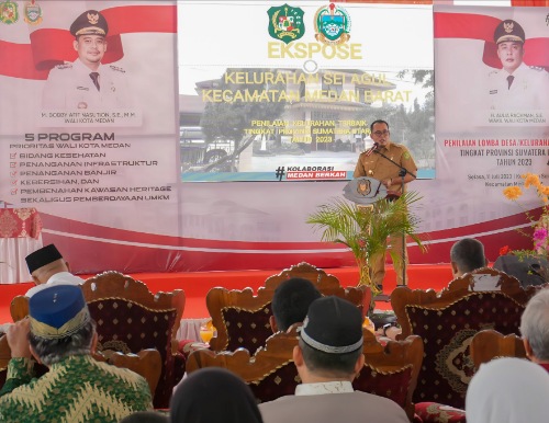 Wakil Wali Kota Promosikan Produk Olahan Lidah Buaya Kelurahan Sei Agul di Depan Tim Penilai Desa/Kelurahan Sumut