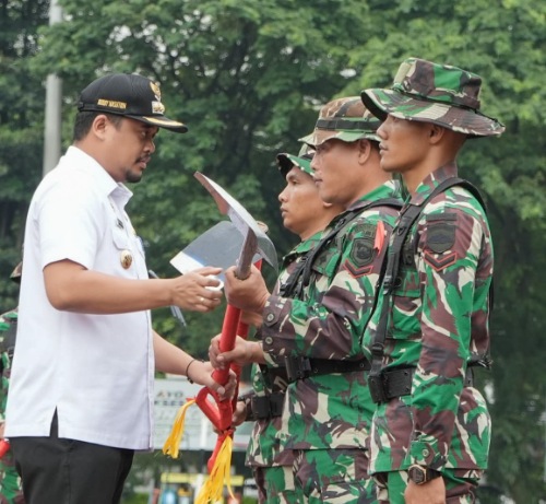 Bobby Nasution: TMMD Pererat Kemanunggalan TNI dengan Rakyat dan Percepat Pembangunan Wilayah Pedesaan