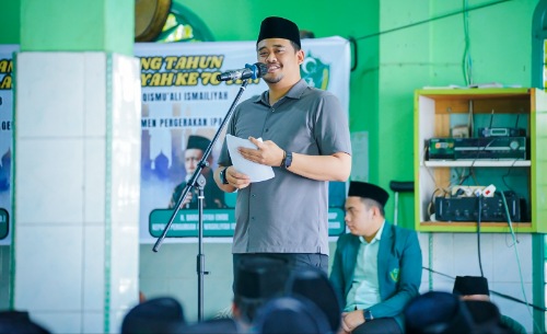 Disambut Antusias, Bobby Nasution Apresiasi Ikatan Pelajar Al Washliyah Gelar Kegiatan Di Sekolah