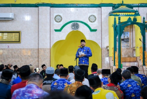 Berusia 400 Tahun, Bobby Nasution Usul Mesjid Raya Kedatukan Sunggal Serbanyaman Jadi Cagar Budaya