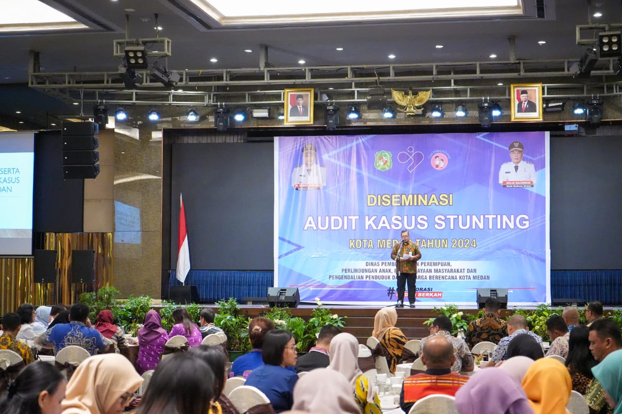 Penurunan Stunting di Medan Termasuk Tertinggi di Indonesia, Bobby Nasution: Jangan Berpuas Diri