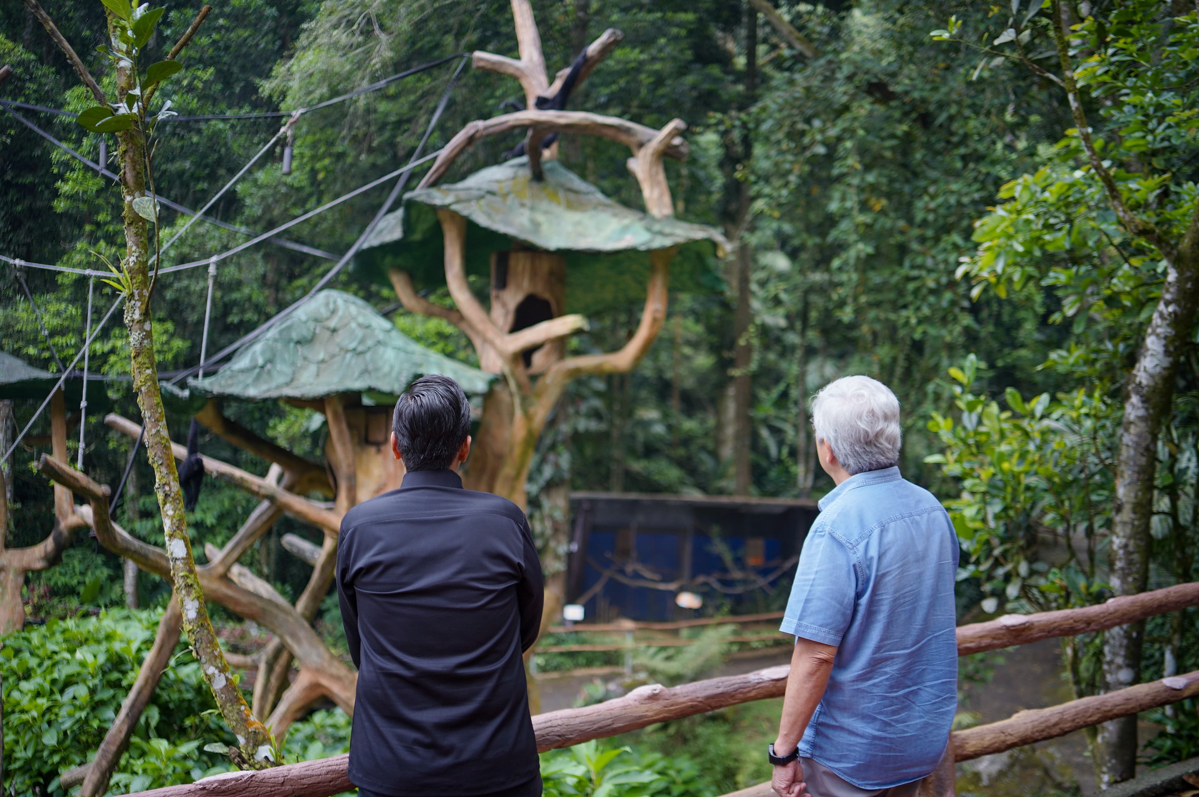 Benahi Medan Zoo, Rico Waas Minta Masukan dan Diskusi dengan Komisaris Taman Safari Indonesia Bogor