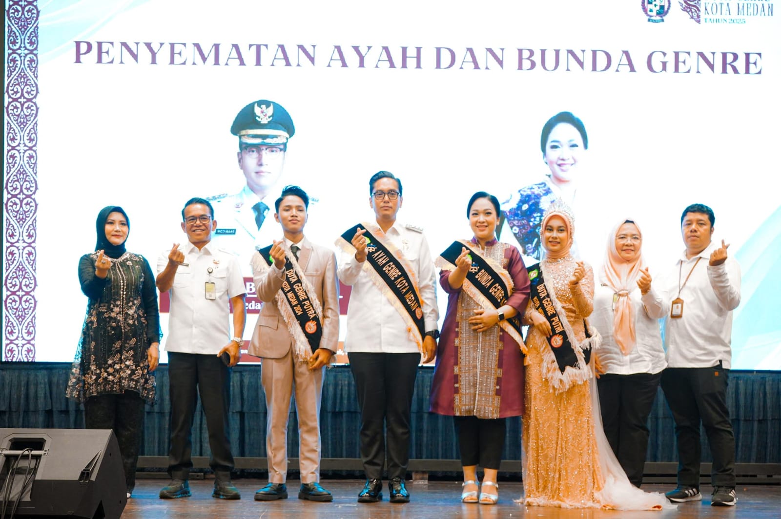 Rico Waas dan Airin Rico Waas Dinobatkan sebagai Ayah Bunda GenRe Kota Medan, Komitmen Pembinaan Generasi Muda Kian Menguat