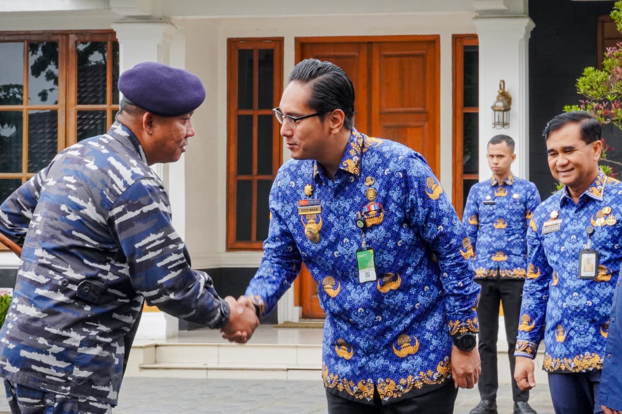 Terima Kunjungan Dankodaeral I TNI AL, Rico Waas Perkuat Koordinasi dan Sinergi Jaga Keamanan Laut Termasuk Peredaran Narkoba
