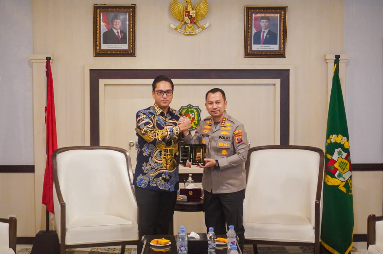 Rico Waas Sambut Kunjungan Kapolrestabes Medan, Bersinergi Atasi Permasalahan Kota