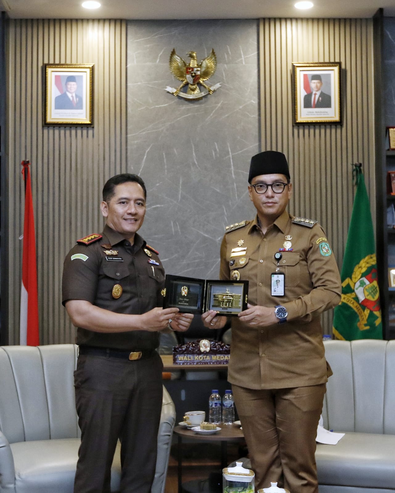 Rico Waas Terima Kunjungan Silaturahmi Kajari Belawan