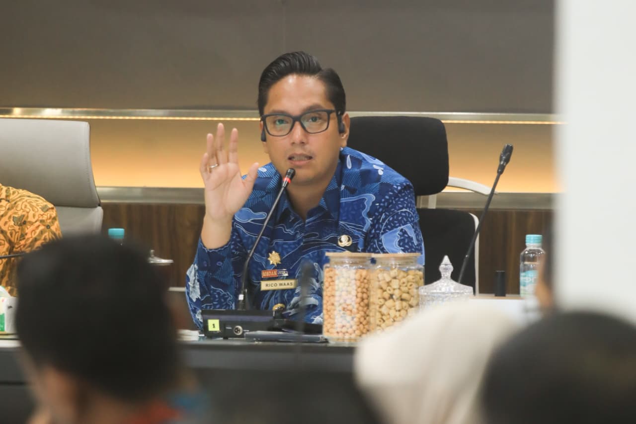 Evaluasi Pencapaian Penerimaan, Rico Waas Tegaskan Progres Untuk Tingkatkan PAD Harus Dikejar Sampai Akhir Tahun