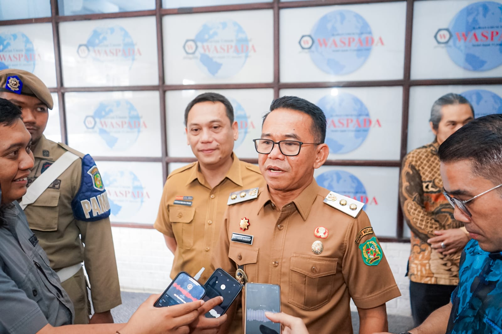 Wakil Wali Kota Medan Harap Harian Waspada Jadi Mitra Strategis Pemerintah Dalam Mendukung Pembangunan