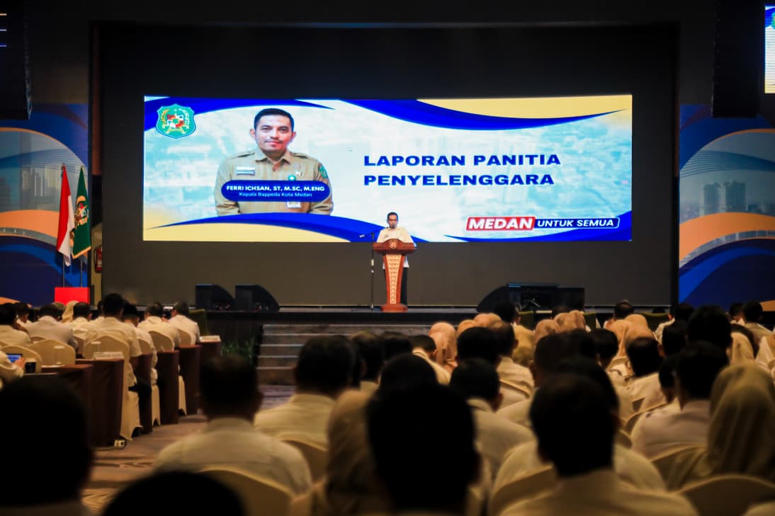 Rapat Kerja Pembangunan 2026,  Rico Waas Tegaskan Pembangunan Kota Medan Harus Berdampak Nyata