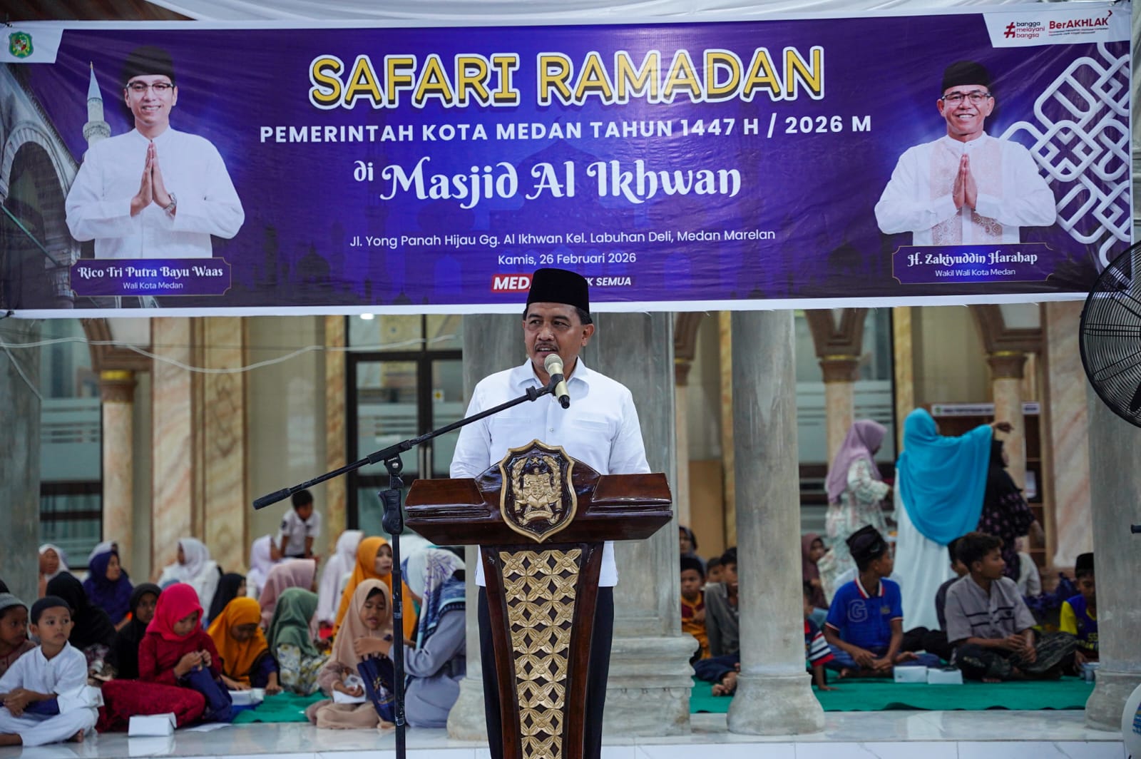 Bukan Sekadar Seremoni, Safari Ramadan Jadi Bukti Pemko Medan Hadir Rasakan Denyut Kehidupan Masyarakat