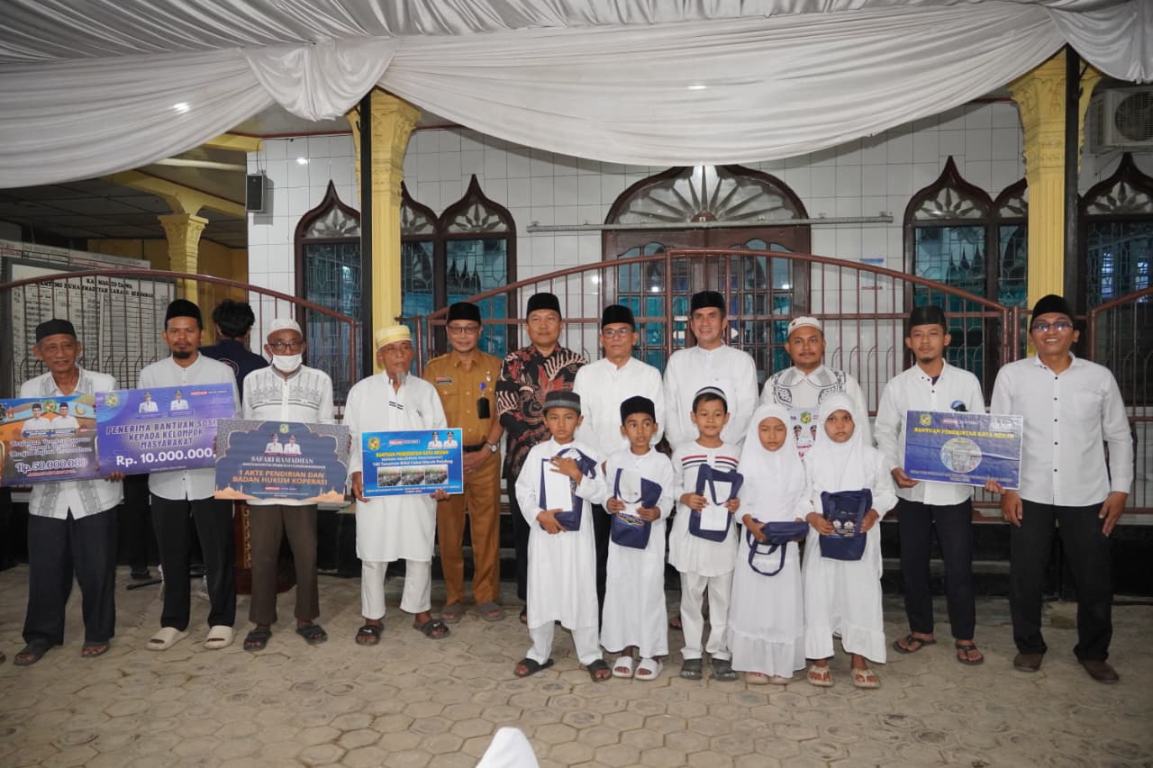 Safari Ramadan di Masjid Taqwa, Zakiyuddin Harahap Ajak Warga Makmurkan Masjid dan Jaga Kebersihan