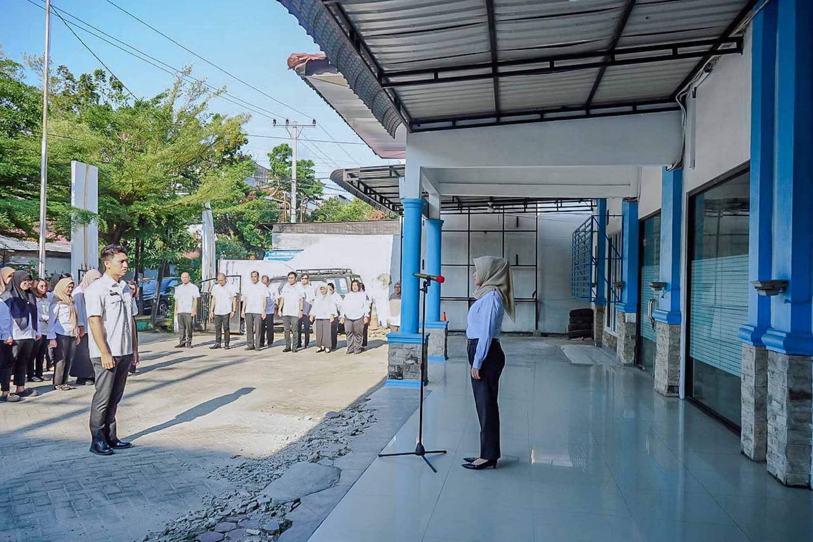 Awali Tugas Dengan Hati yang Fitri, Diskominfo Kota Medan Siap Pacu Kinerja Usai Lebaran