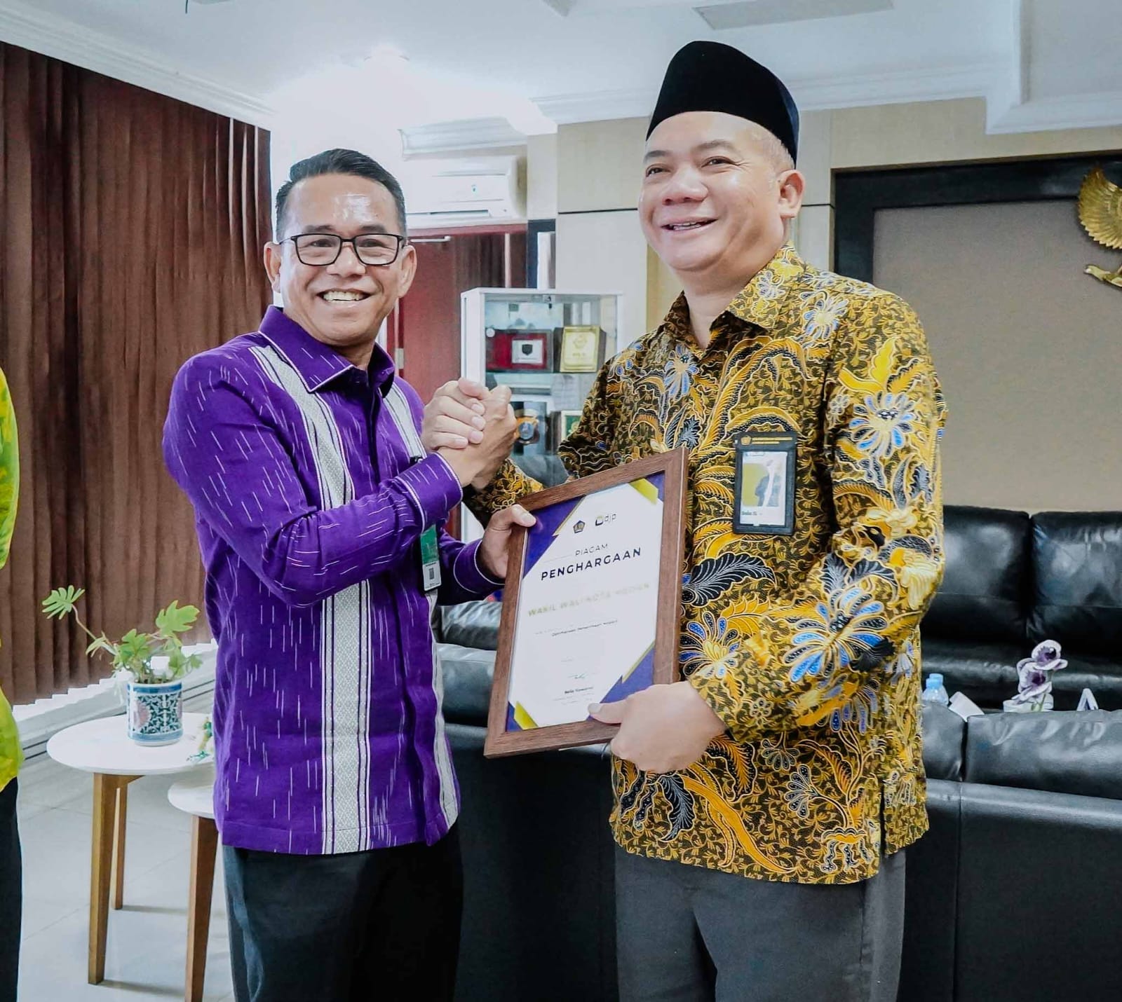 Silaturahmi ke Kanwil DJP Sumut I, Zakiyuddin Harap Sinergi Tingkatkan Penerimaan Pajak untuk Pembangunan