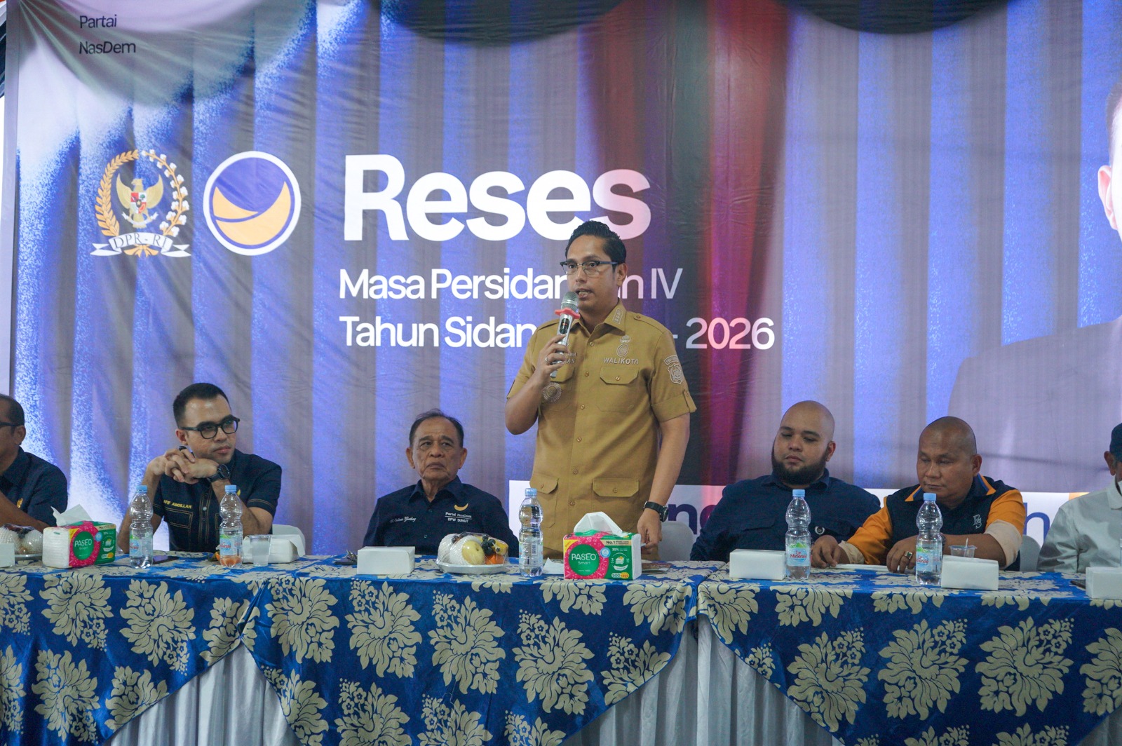 Di Reses Prananda Surya Paloh, Rico Waas Tekankan Komitmen Menghadirkan Pemerintah Yang Responsif dan Pro-Rakyat