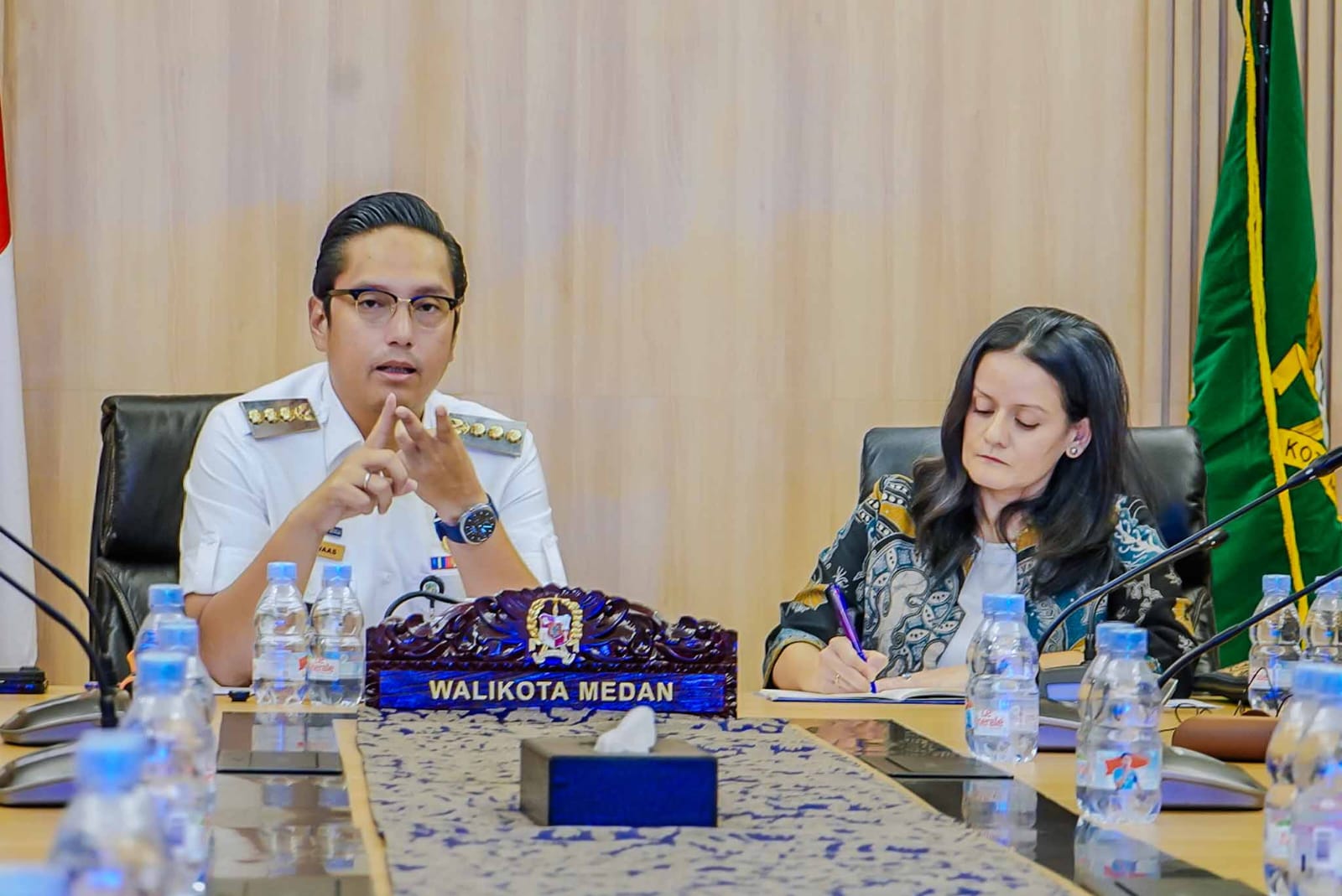 Rico Waas Terima Kunjungan UNDP, Bahas Pengelolaan Sampah dan Penguatan Digitalisasi
