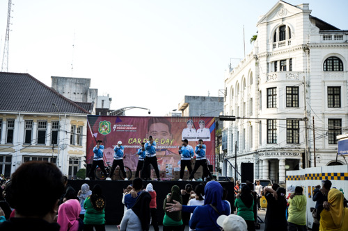 Pelaku UMKM Manfaatkan Keramaian CFD