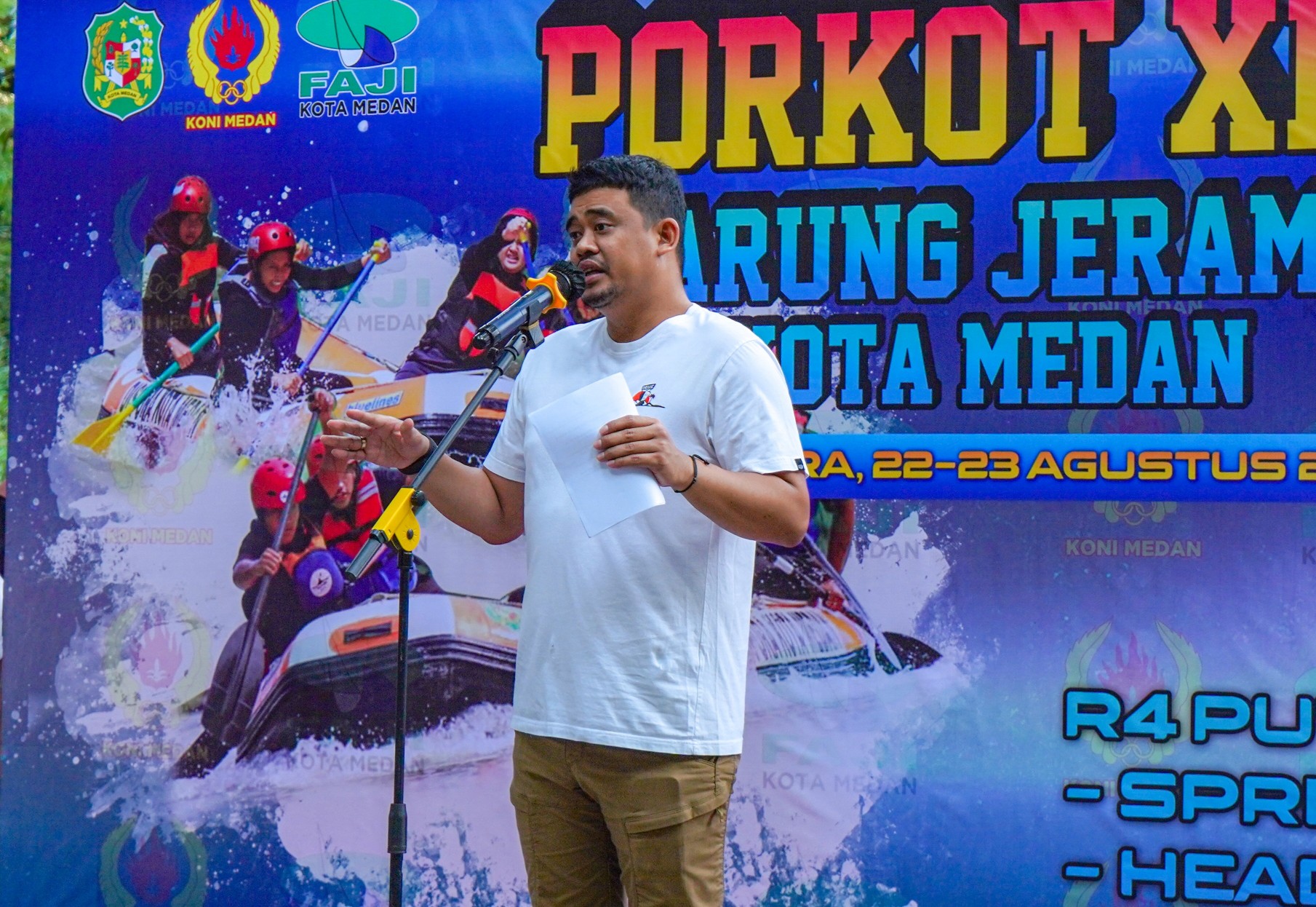 Dapat Lahirkan Atlet Arung Jeram Profesional, Bobby Nasution Ajak Masyarakat Jaga Lingkungan Sungai