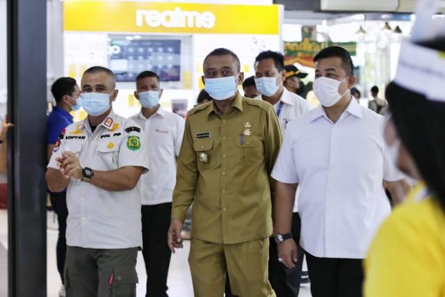 Pemko Medan Kembali Tinjau Pusat Keramaian Guna Pastikan PPKM Berjalan Efektif