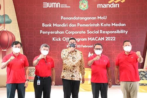 Pemko Medan & Bank Mandiri Tanda Tangani MoU, Upaya Dorong Peningkatan Digitalisasi Di Masyarakat