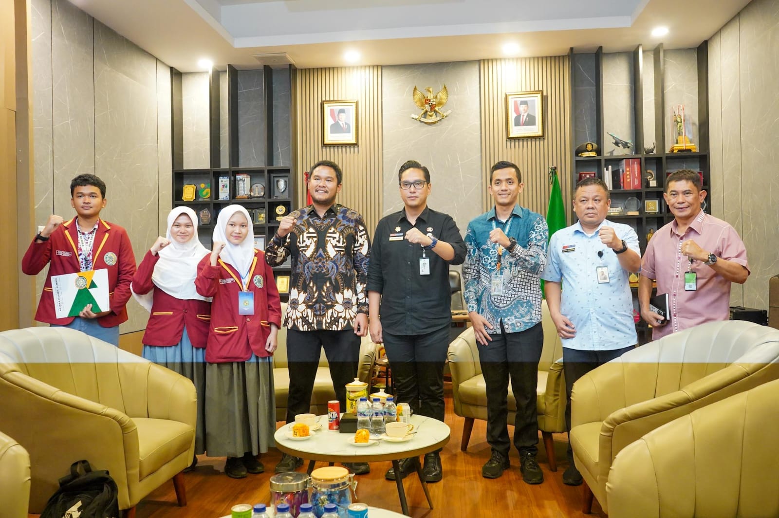 Terima Audiensi Siswa, Rico Waas Nyatakan Dukungan Untuk Namira Talent Competition 4