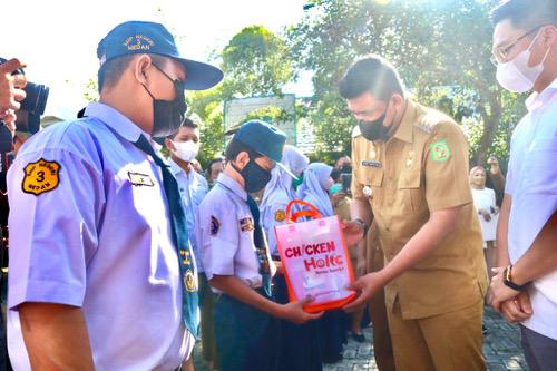 Pemko Medan Mulai Laksanakan PTM Untuk SMP