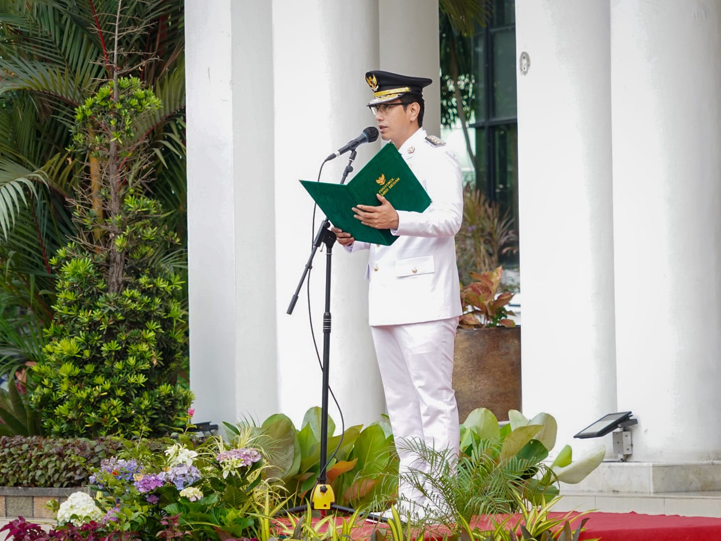 Pimpin Upacara Hari Otonomi Daerah XXIX, Rico Waas: Sinergi Pusat dan Daerah Sebuah Keharusan untuk Capai Cita-cita Bangsa