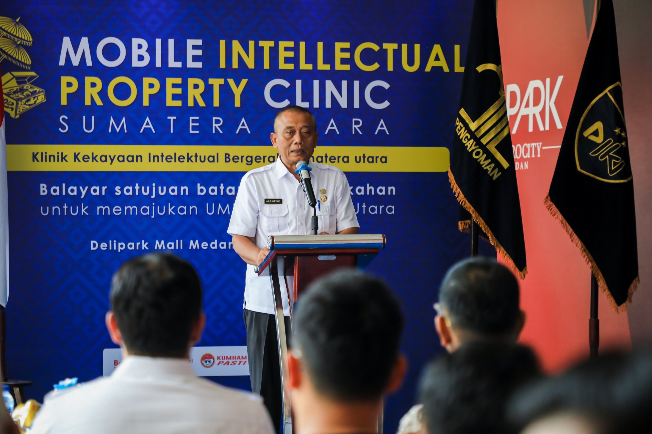 Bobby Nasution Berharap Pelaku Ekonomi Kreatif Dapat Manfaat Mobile IP Clinic Untuk Lindungi HaKI