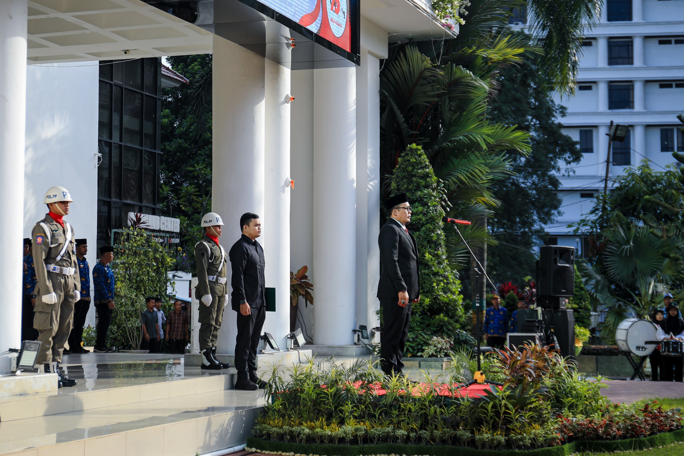 Pemko Medan Gelar Upacara Peringatan HBN ke-75, Kobarkan Bela Negara Untuk Indonesia Maju