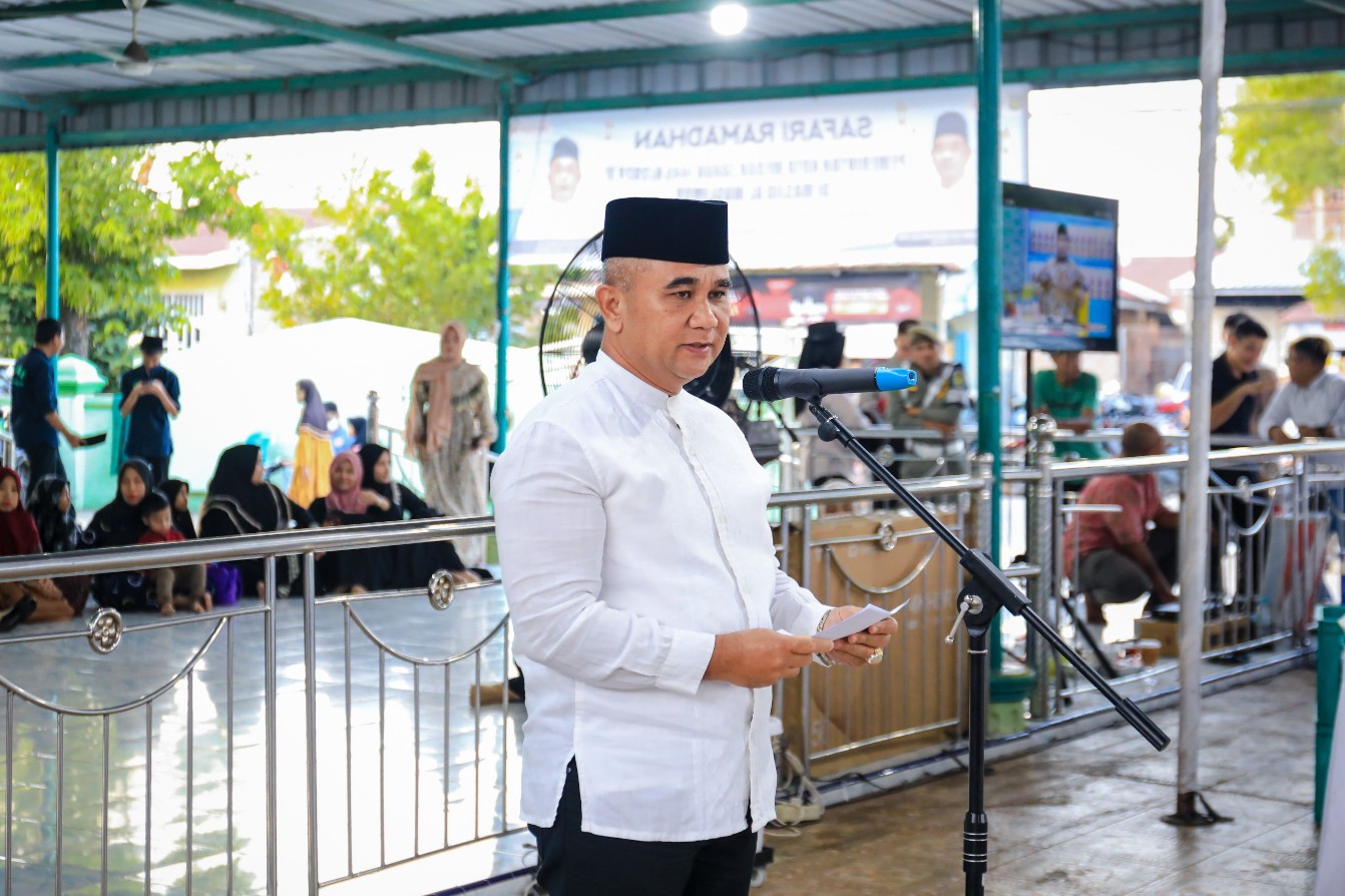 Safari Ramadan, Pemko Medan Santuni Anak Yatim Piatu di Medan Tembung