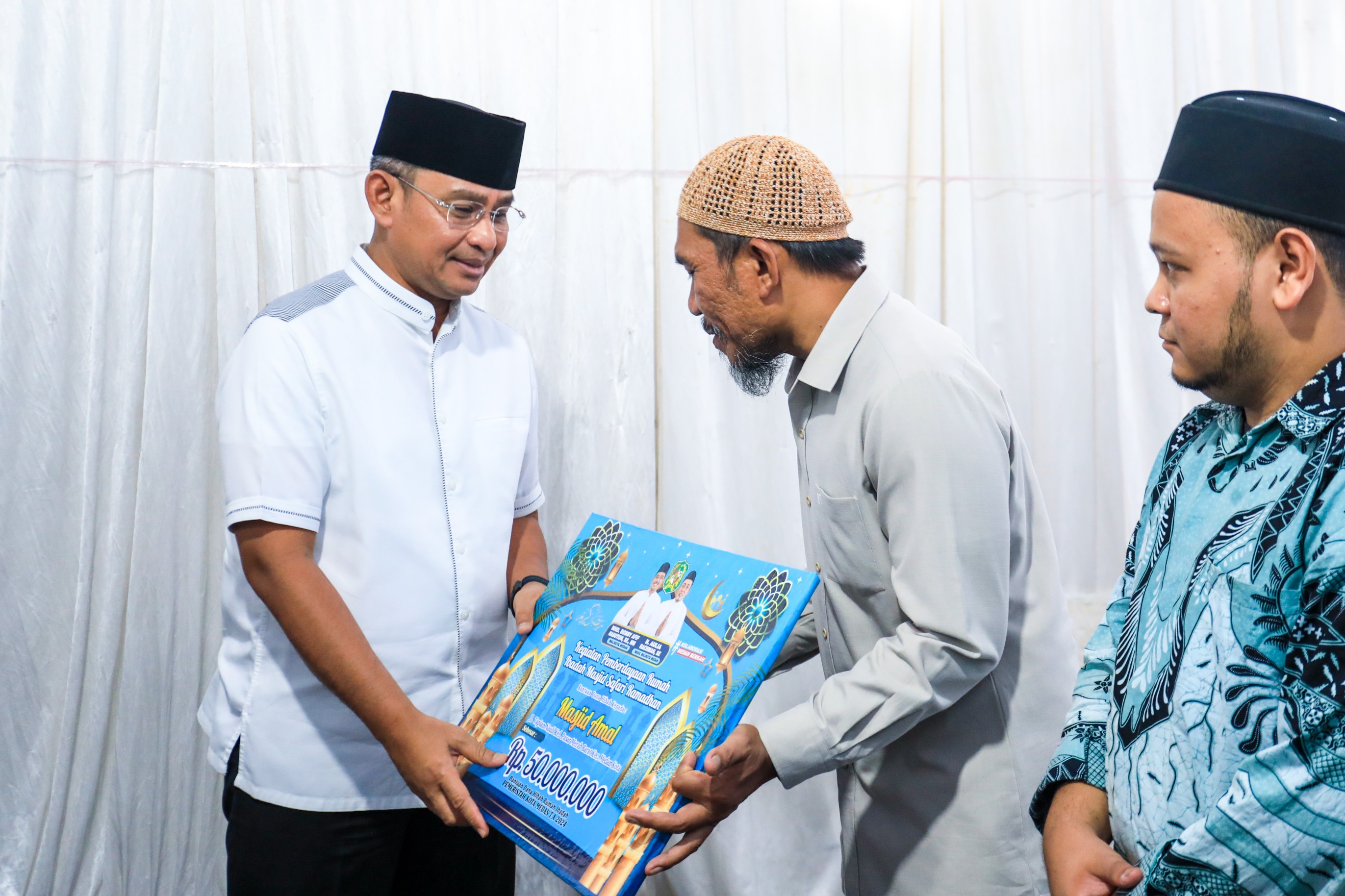 Safari Ramadan di Mesjid Amal, Pemko Ingatkan Warga Agar Dapat Maknai Peringatan Nuzulul Qur'an