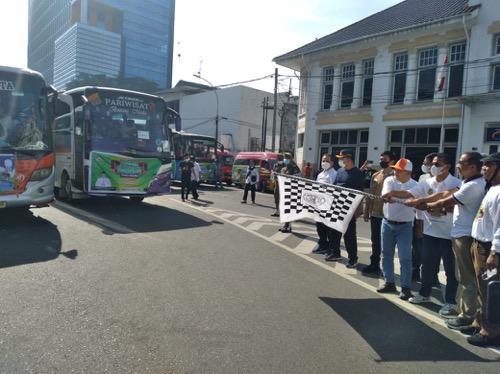 1.575 Pemudik Diberangkatkan Dihari Kedua Program Mudik Gratis Pemko Medan