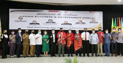 Wali Kota Medan Resmi Membuka Medan Business & Investment Forum