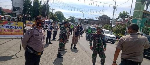 Penyekatan Kendaraan Dipintu Masuk Ke Kota Medan Terus Berlanjut